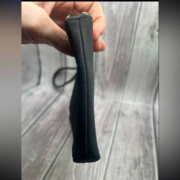 KATE SPADE Vintage Nylon Wristlet/ Clutch Bag Black Classic - Picture 10 of 13